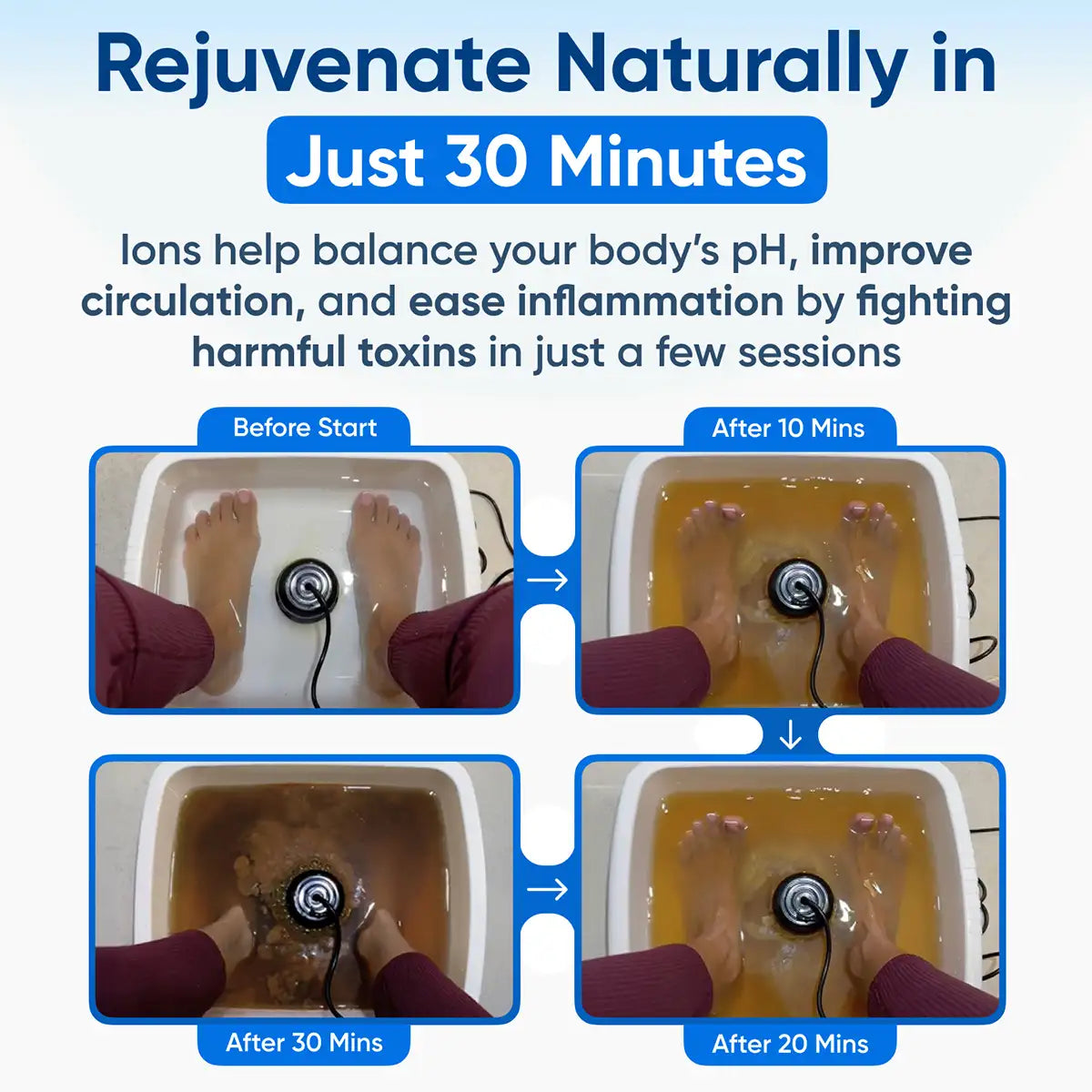 Léa Essentials Ionic Foot Spa