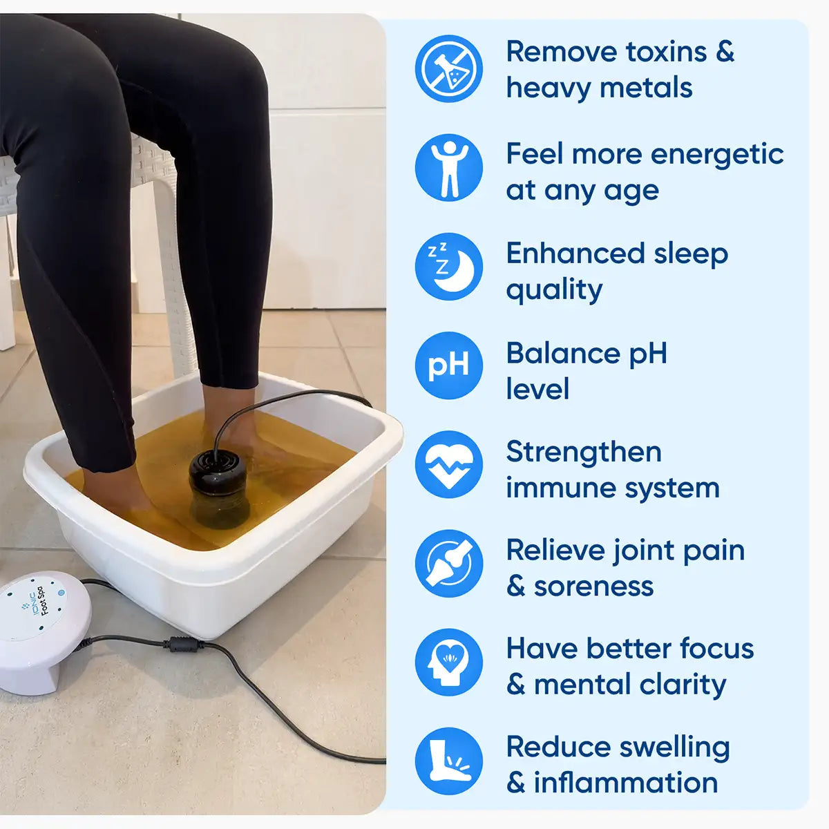 Léa Essentials Ionic Foot Spa